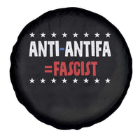 Fight Fascism Protest Anti Fascism Spare Tire Cover Vintage Stars And Stripes - Wonder Print Shop