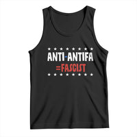 Fight Fascism Protest Anti Fascism Tank Top Vintage Stars And Stripes - Wonder Print Shop