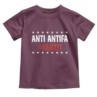 Fight Fascism Protest Anti Fascism Toddler T Shirt Vintage Stars And Stripes - Wonder Print Shop