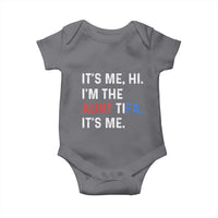 Funny Aunt Tifa Baby Onesie Its Me Hi I Am The Aunt Tifa Fight Fascism Protest - Wonder Print Shop