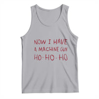 Now I Have A Machine Gun Tank Top Funny Xmas 90s Movie - Wonder Print Shop