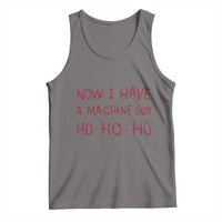 Now I Have A Machine Gun Tank Top Funny Xmas 90s Movie - Wonder Print Shop