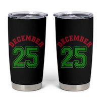 December 25 Christmas Sport Jersey Number Xmas Tumbler Cup - Wonder Print Shop