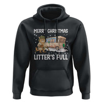 Funny Merry Christmas Litter's Full Cat Parody Hoodie Xmas Movie - Wonder Print Shop