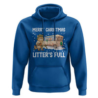 Funny Merry Christmas Litter's Full Cat Parody Hoodie Xmas Movie - Wonder Print Shop