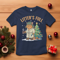Funny Christmas Vacation Movie Litter's Full Cat T Shirt Xmas Tree - Wonder Print Shop