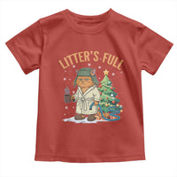 Funny Christmas Vacation Movie Litter's Full Cat Toddler T Shirt Xmas Tree - Wonder Print Shop