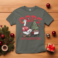 Funny Oops I Got Another Tree Funny Christmas Goose T Shirt - Wonder Print Shop