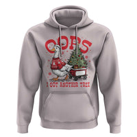 Funny Oops I Got Another Tree Funny Christmas Goose Hoodie - Wonder Print Shop