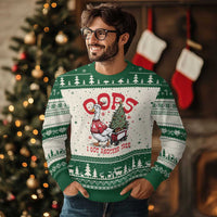 Funny Oops I Got Another Tree Funny Xmas Goose Ugly Christmas Sweater - Wonder Print Shop