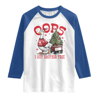 Funny Oops I Got Another Tree Funny Christmas Goose Raglan Shirt - Wonder Print Shop