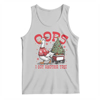 Funny Oops I Got Another Tree Funny Christmas Goose Tank Top - Wonder Print Shop