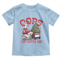 Funny Oops I Got Another Tree Funny Christmas Goose Toddler T Shirt - Wonder Print Shop