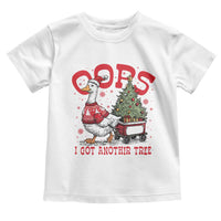 Funny Oops I Got Another Tree Funny Christmas Goose Toddler T Shirt - Wonder Print Shop