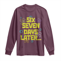 Funny 67 Days Later Long Sleeve Shirt 67 Days Of School Meme Teacher - Wonder Print Shop