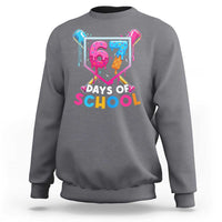 Funny 67 Days Of School Baseball Drip Sweatshirt Six Seven Meme Gen Alpha - Wonder Print Shop