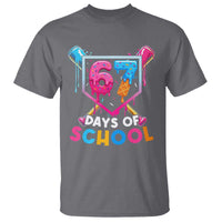 Funny 67 Days Of School Baseball Drip T Shirt Six Seven Meme Gen Alpha - Wonder Print Shop