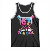 Funny 67 Days Of School Baseball Drip Tank Top Six Seven Meme Gen Alpha - Wonder Print Shop