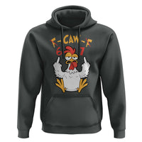 Funny F Caw F 67 Meme Hoodie Cartoon Chicken Six Seven Poultry Humor - Wonder Print Shop