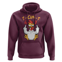 Funny F Caw F 67 Meme Hoodie Cartoon Chicken Six Seven Poultry Humor - Wonder Print Shop