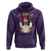 Funny F Caw F 67 Meme Hoodie Cartoon Chicken Six Seven Poultry Humor - Wonder Print Shop