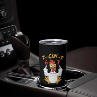 Funny F Caw F 67 Meme Tumbler Cup Cartoon Chicken Six Seven Poultry Humor - Wonder Print Shop