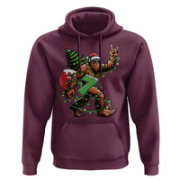 Funny Santa Bigfoot 67 Christmas Tree Xmas Lights Hoodie - Wonder Print Shop