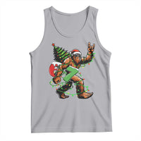 Funny Santa Bigfoot 67 Christmas Tree Xmas Lights Tank Top - Wonder Print Shop