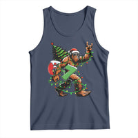 Funny Santa Bigfoot 67 Christmas Tree Xmas Lights Tank Top - Wonder Print Shop