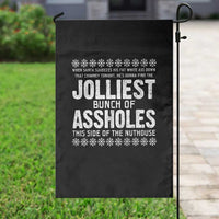 Funny Christmas Vacation Jolliest Bunch Of Assholes Garden Flag Xmas Movie - Wonder Print Shop