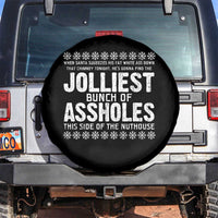 Funny Christmas Vacation Jolliest Bunch Of Assholes Spare Tire Cover Xmas Movie - Wonder Print Shop