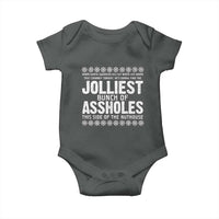 Funny Christmas Vacation Jolliest Bunch Of Assholes Baby Onesie Xmas Movie - Wonder Print Shop