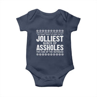 Funny Christmas Vacation Jolliest Bunch Of Assholes Baby Onesie Xmas Movie - Wonder Print Shop