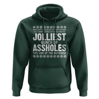 Funny Christmas Vacation Jolliest Bunch Of Assholes Hoodie Xmas Movie - Wonder Print Shop