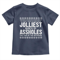 Funny Christmas Vacation Jolliest Bunch Of Assholes Toddler T Shirt Xmas Movie - Wonder Print Shop