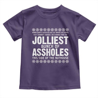Funny Christmas Vacation Jolliest Bunch Of Assholes Toddler T Shirt Xmas Movie - Wonder Print Shop