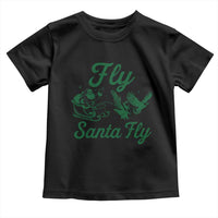 Funny Christmas Philadelphia Fan Toddler T Shirt Fly Santa Fly Eagles Philly Pride - Wonder Print Shop