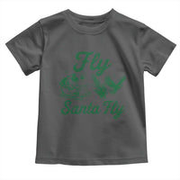 Funny Christmas Philadelphia Fan Toddler T Shirt Fly Santa Fly Eagles Philly Pride - Wonder Print Shop