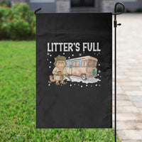 Funny Christmas Vacation Litter's Full Cat Garden Flag Xmas Movie - Wonder Print Shop