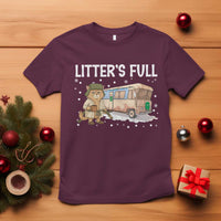 Funny Christmas Vacation Litter's Full Cat T Shirt Xmas Movie - Wonder Print Shop
