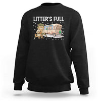 Funny Christmas Vacation Litter's Full Cat Sweatshirt Xmas Movie - Wonder Print Shop