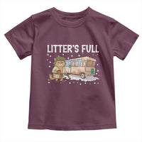 Funny Christmas Vacation Litter's Full Cat Toddler T Shirt Xmas Movie - Wonder Print Shop