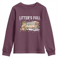 Funny Christmas Vacation Litter's Full Cat Youth Sweatshirt Xmas Movie - Wonder Print Shop