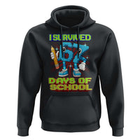 Funny I Survived 67 Days Of School Hoodie Six Seven Meme Pixel Game Gen Alpha - Wonder Print Shop
