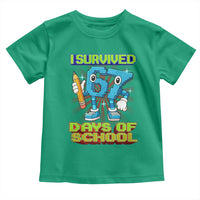 Funny I Survived 67 Days Of School Toddler T Shirt Six Seven Meme Pixel Game Gen Alpha - Wonder Print Shop