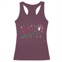Funny Buon Anno Itlalian New Year Racerback Tank Top - Wonder Print Shop