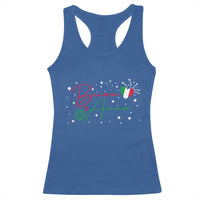 Funny Buon Anno Itlalian New Year Racerback Tank Top - Wonder Print Shop