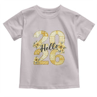 Hello New Year 2026 Vintage Floral Patchwork Quilt Toddler T Shirt - Wonder Print Shop