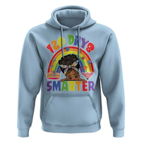 Funny 120 Days Smarter Afro African American Girl Hoodie