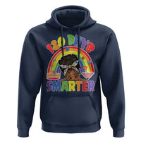 Funny 120 Days Smarter Afro African American Girl Hoodie